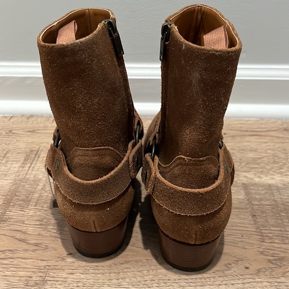 Mens Saint Laurent Brand New Wyatt Harness Boots - Picture 4 of 4